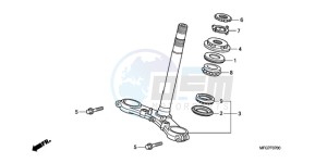 CB600FA9 Australia - (U / ABS) drawing STEERING STEM