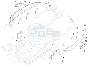 GTS 300 ie Super (EMEA, APAC) (AU, HK, IN, IT, J, SG, TW, UK) drawing Side cover - Spoiler