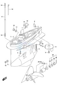 DF 150 drawing Gear Case