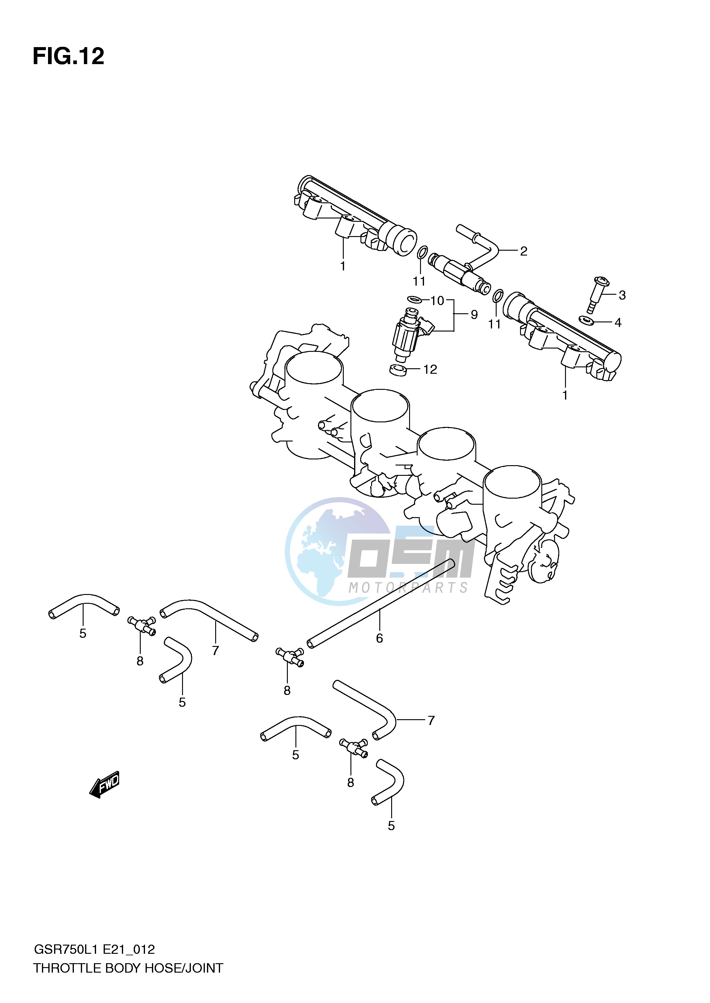 THROTTLE BODY HOSE JOINT