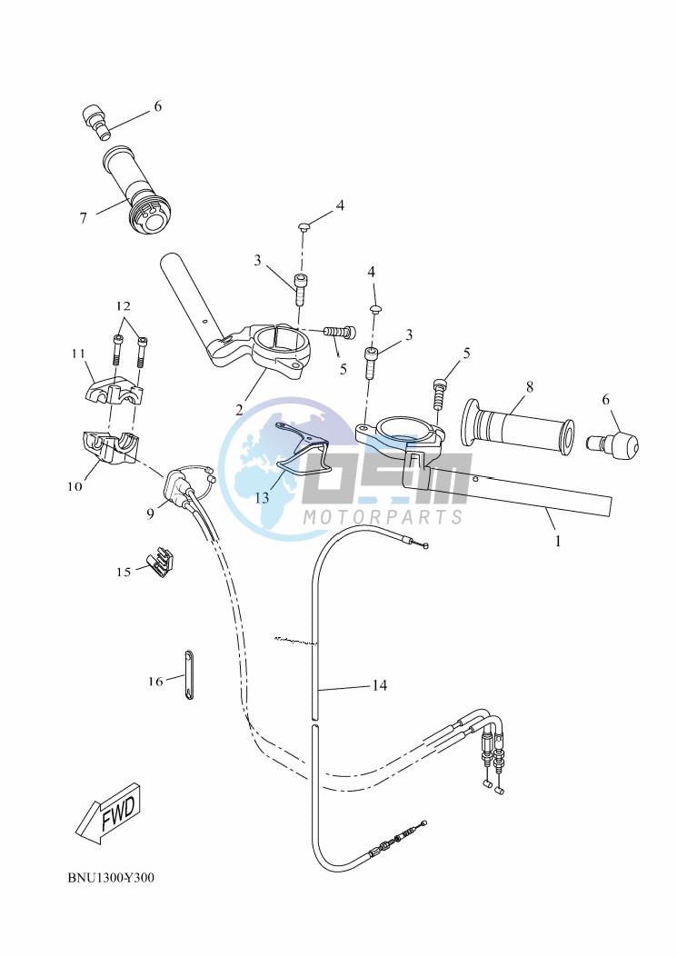 STEERING HANDLE & CABLE