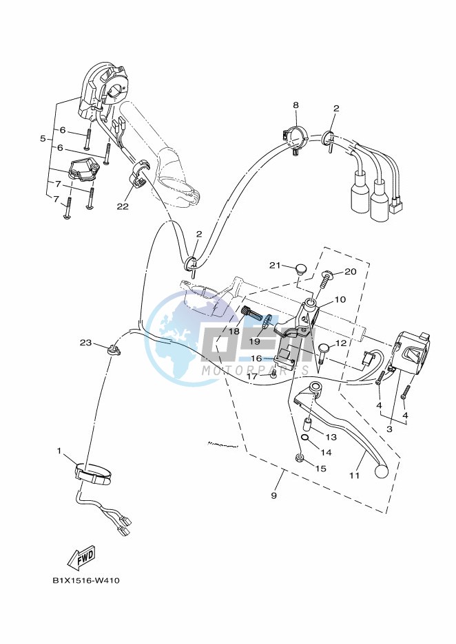 HANDLE SWITCH & LEVER