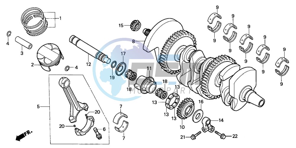 CRANKSHAFT/PISTON