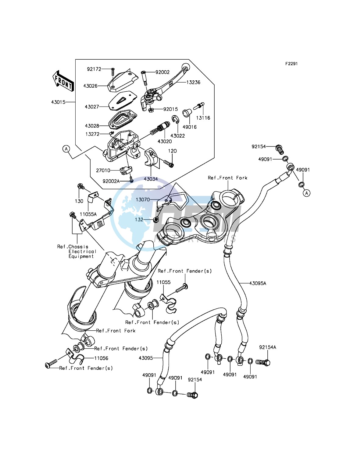 Front Master Cylinder