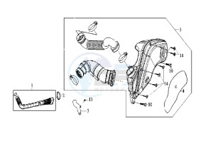 EURO MX EU2 - 150 cc drawing INTAKE