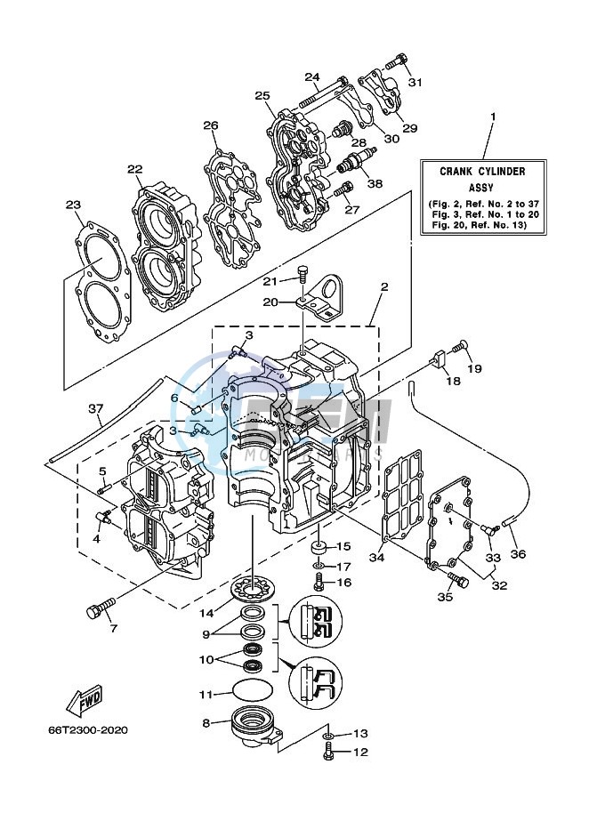 CYLINDER--CRANKCASE