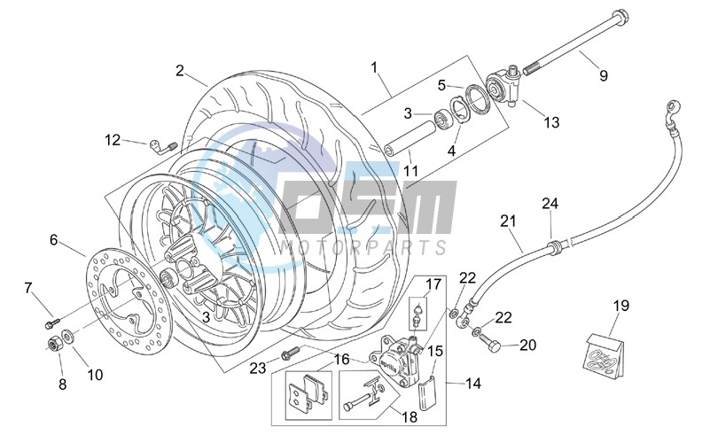 Front wheel