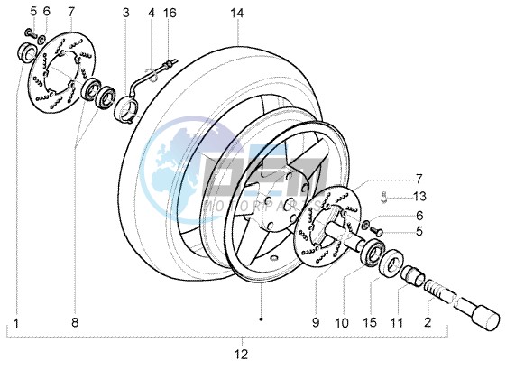 Front wheel