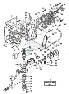 55B drawing CYLINDER--CRANKCASE