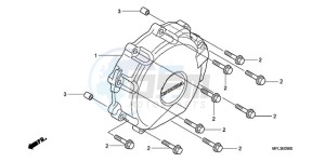 CBR1000RR9 France - (F / CMF TRI) drawing A.C. GENERATOR COVER (CBR 1000RR)