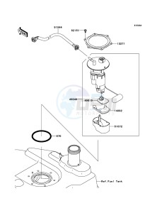 KVF750_4X4_EPS KVF750HDF EU drawing Fuel Pump