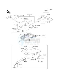 ZR 1000 A [Z1000] (A1-A3) A3 drawing SEAT