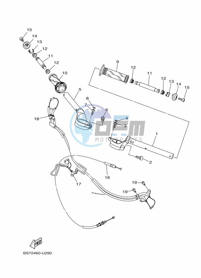 STEERING HANDLE & CABLE