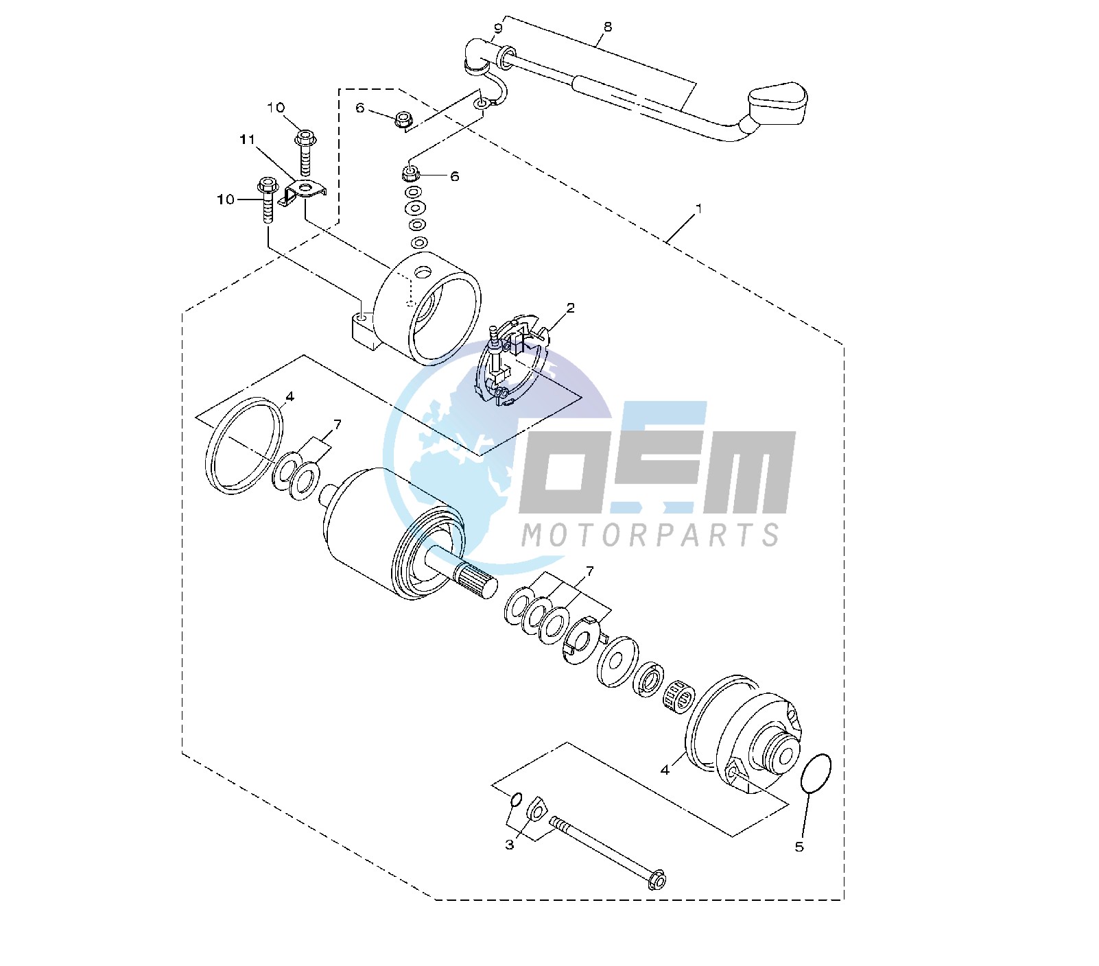 STARTING MOTOR