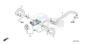 CBF1000T9 Europe Direct - (ED) drawing AIR INJECTION CONTROL VALVE