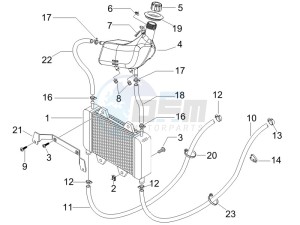 Runner 50 SP drawing Cooling system