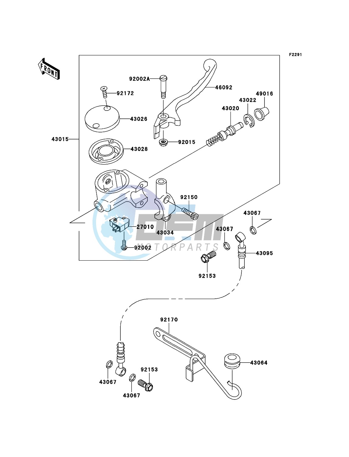 Front Master Cylinder