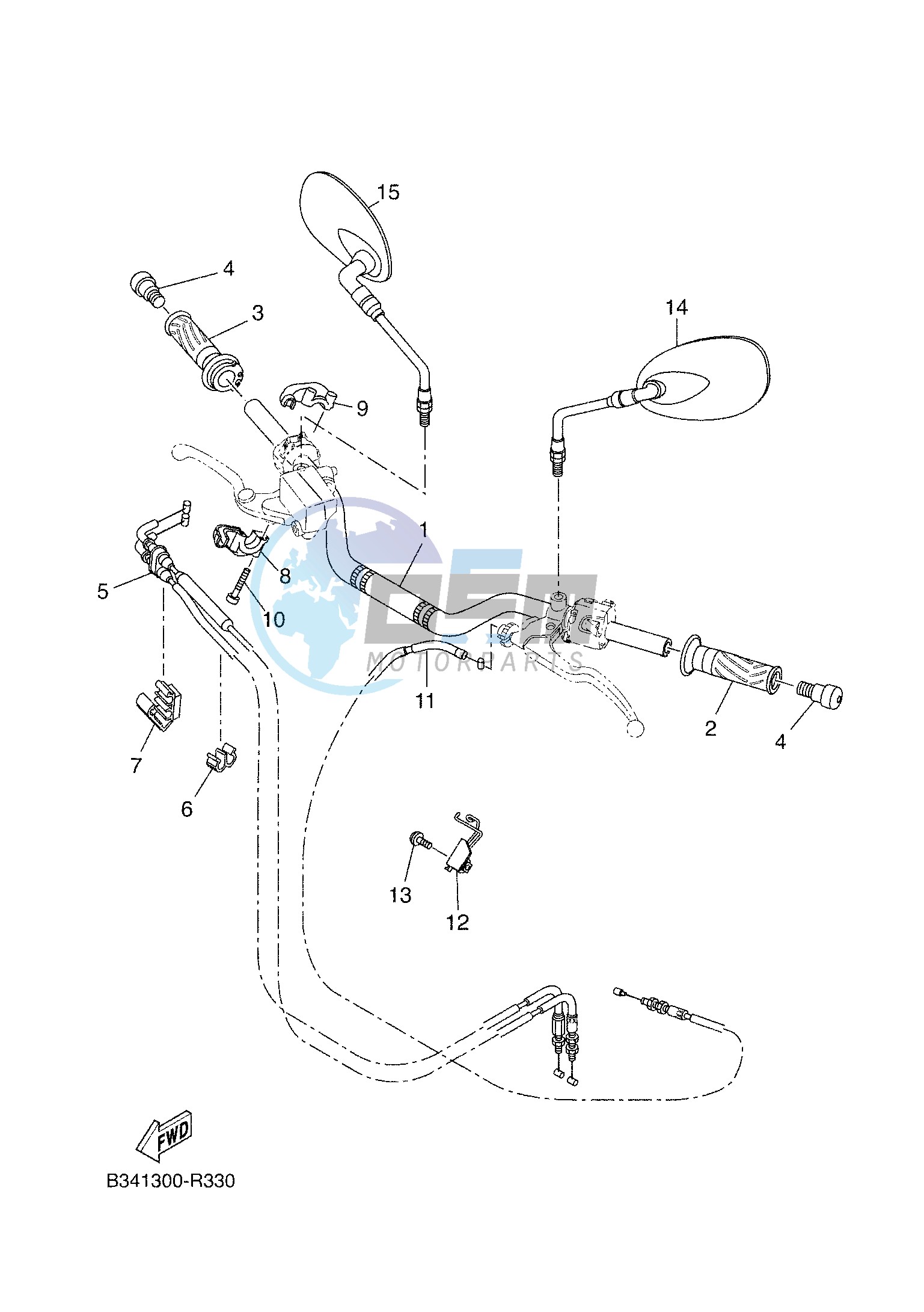 STEERING HANDLE & CABLE