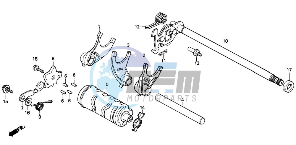 GEARSHIFT DRUM