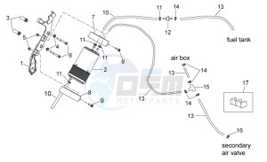 RXV 450-550 Street Legal drawing Fuel vapour recover system