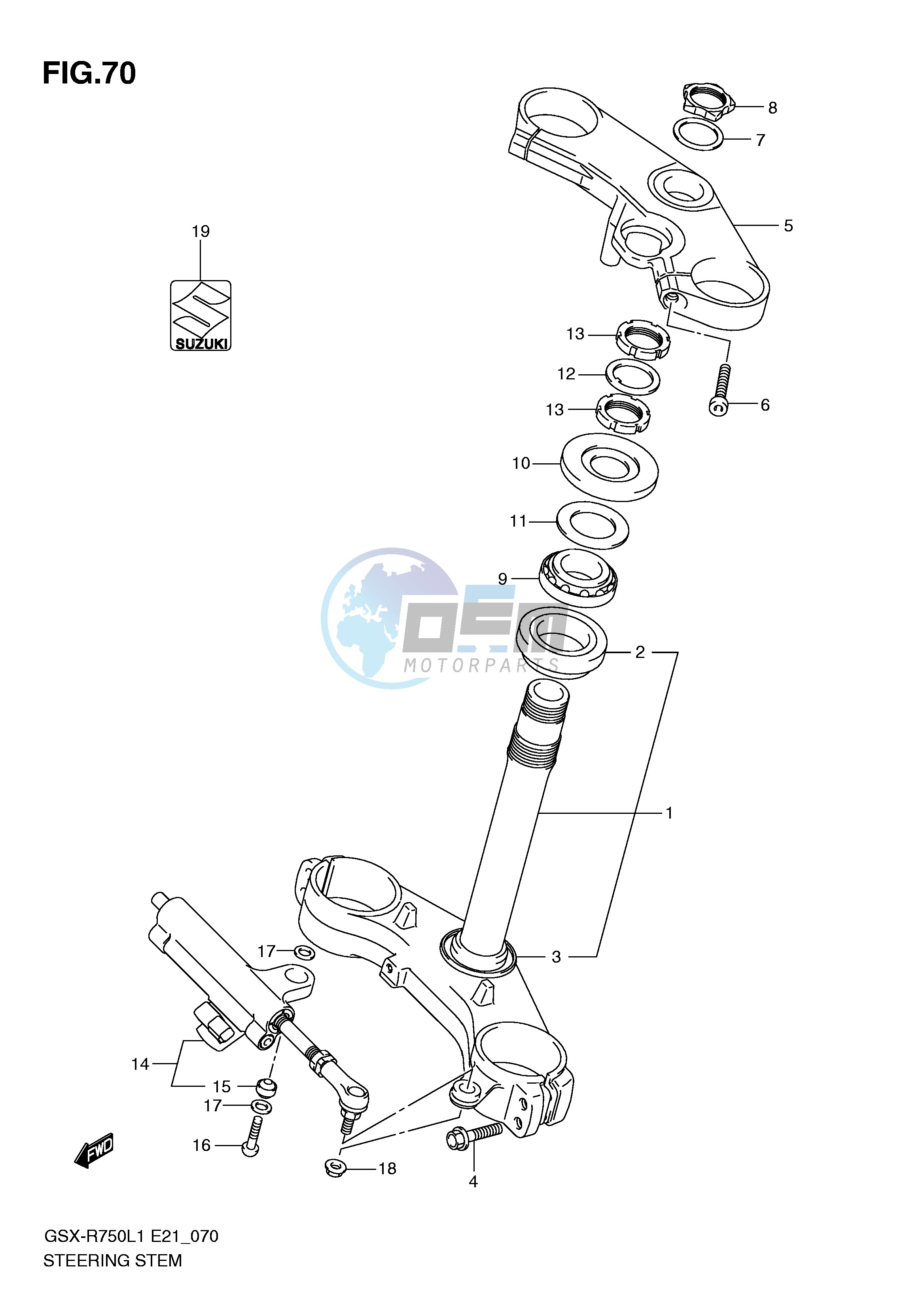 STEERING STEM