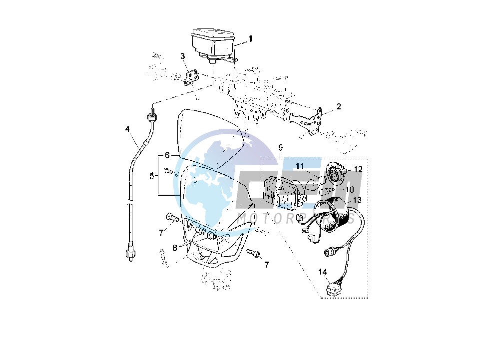 HEADLIGHT – METERS EURO KIT