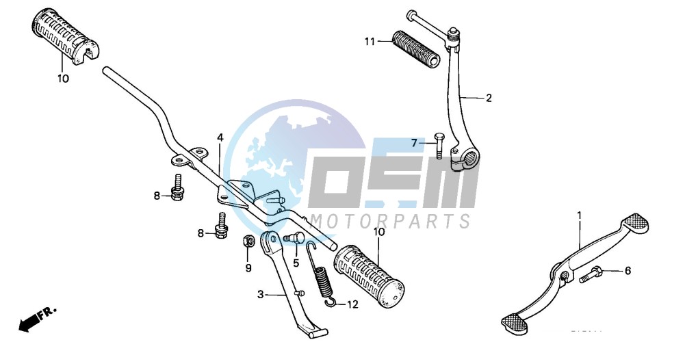 STEP/KICK ARM/ CHANGE PEDAL