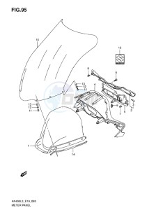 AN400Z ABS BURGMAN EU-UK drawing METER PANEL