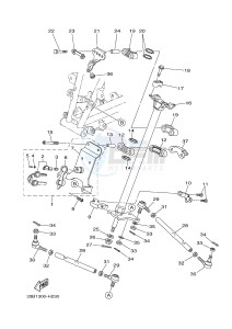 YFM250R RAPTOR 250 (33B8) drawing STEERING