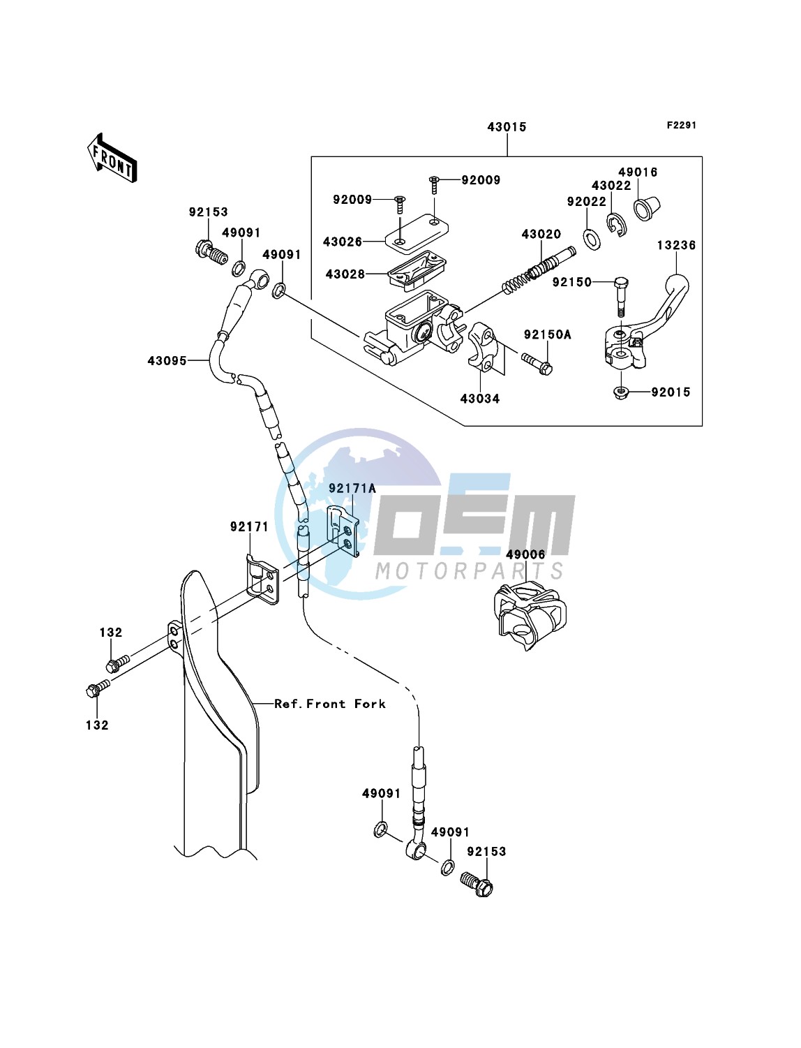 Front Master Cylinder