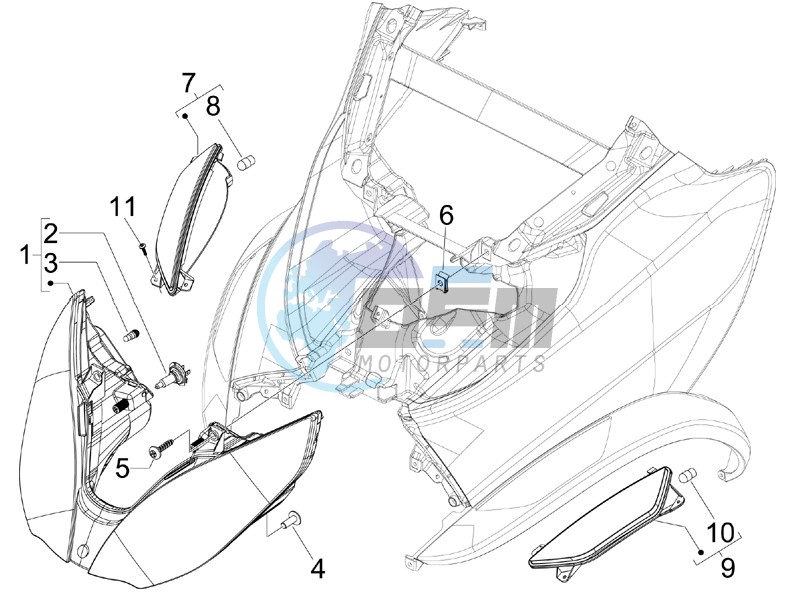 Head lamp - Turn signal lamps