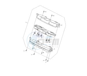 YP R X-MAX 125 drawing METER