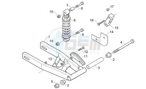 Mini RX 50 Challenge drawing Swing arm