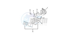 MX 50 drawing Carburettor I