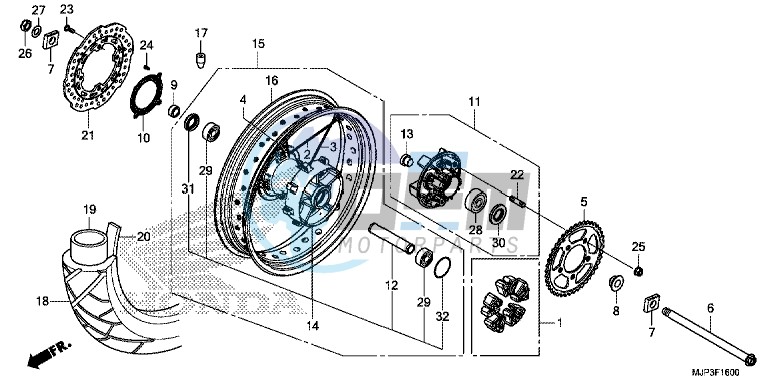 REAR WHEEL