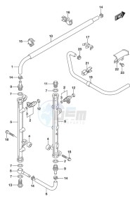 DF 225 drawing Fuel Injector