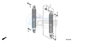 FES1259 UK - (E / MKH) drawing REAR CUSHION