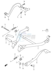 GSX600F (E2) Katana drawing STAND