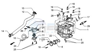 Hexagon 250 GT (578477) 578477 drawing Cilinder head