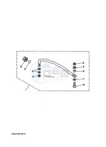 9-9F drawing STEERING-ATTACHMENT