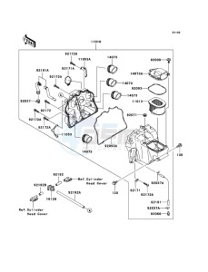 Z750S ZR750K6F FR GB XX (EU ME A(FRICA) drawing Air Cleaner