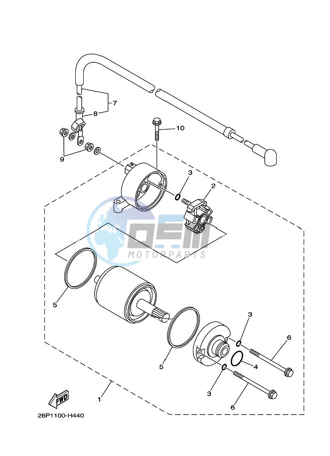 STARTING MOTOR