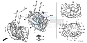 NC750DH NC750D ED drawing GASKET KIT A