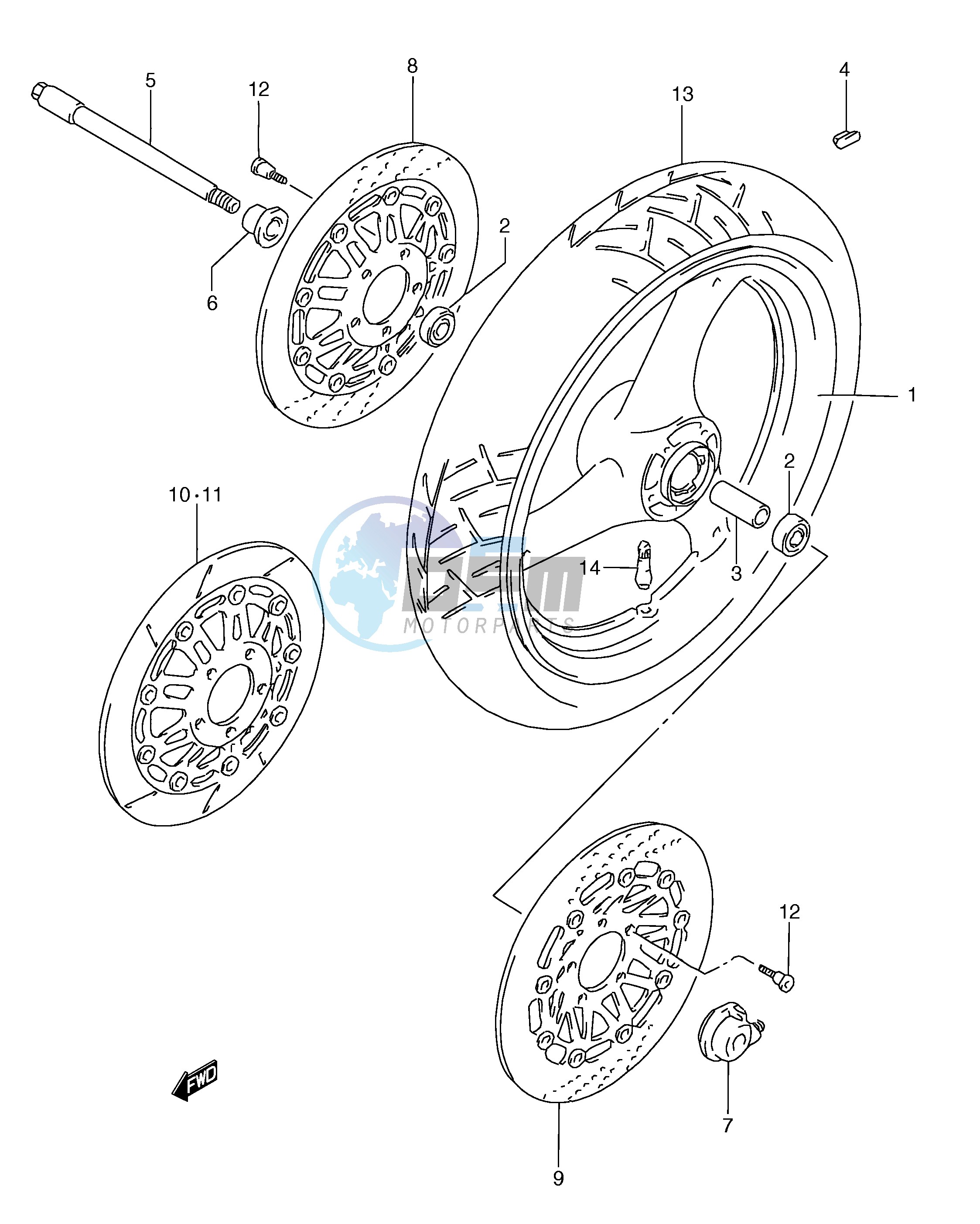 FRONT WHEEL