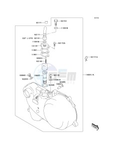 KSF 50 A [KFX50] (A1-A3) [KFX50] drawing OIL PUMP_OIL FILTER