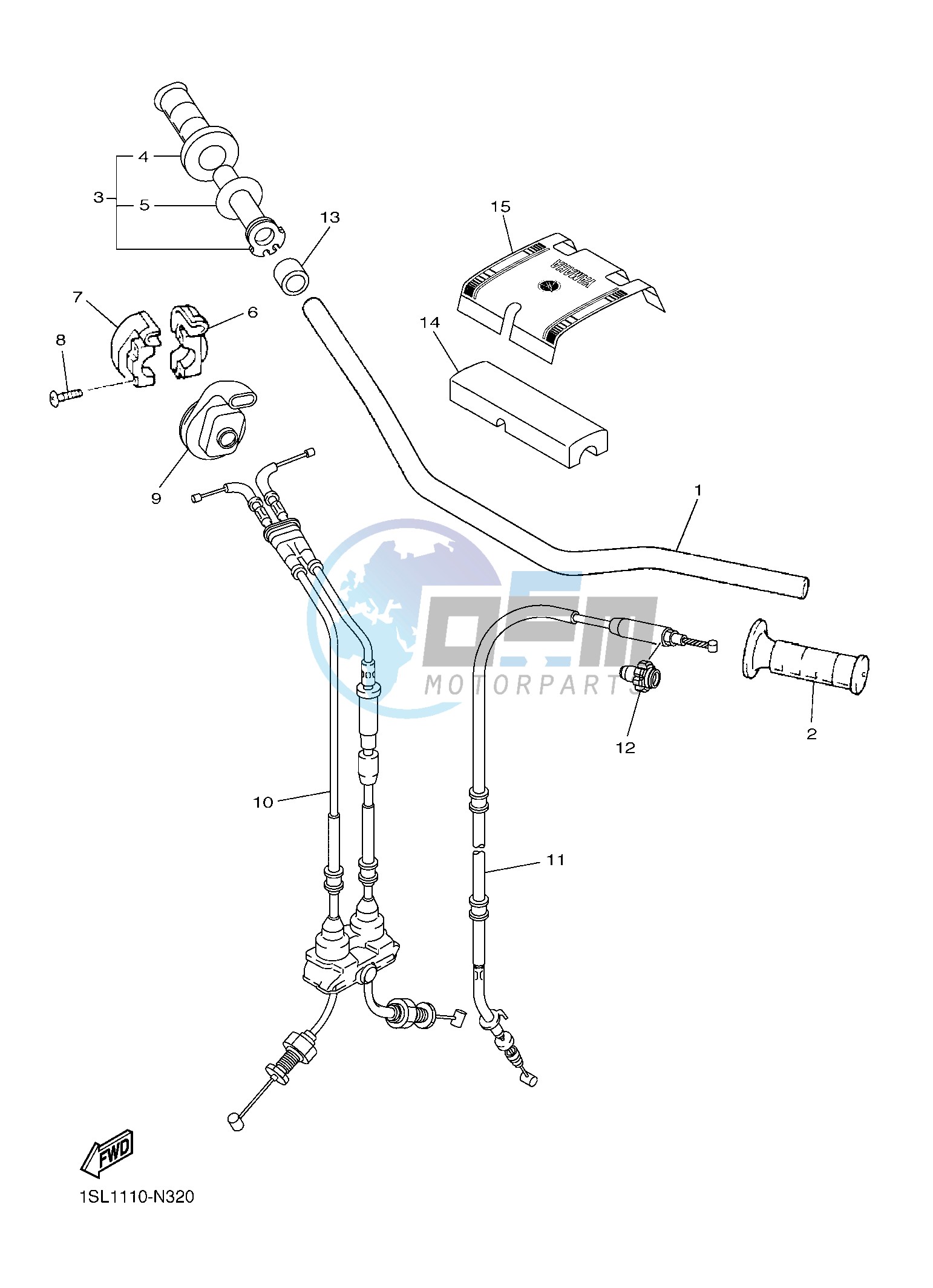 STEERING HANDLE & CABLE