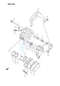 RMX250 (E3) drawing REAR CALIPERS (MODEL L M)