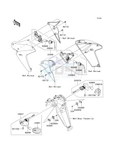 ER 650 A [ER-6N (EUROPEAN] (A6S-A8F) A6S drawing TURN SIGNALS