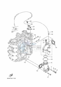 F130AET drawing EXHAUST