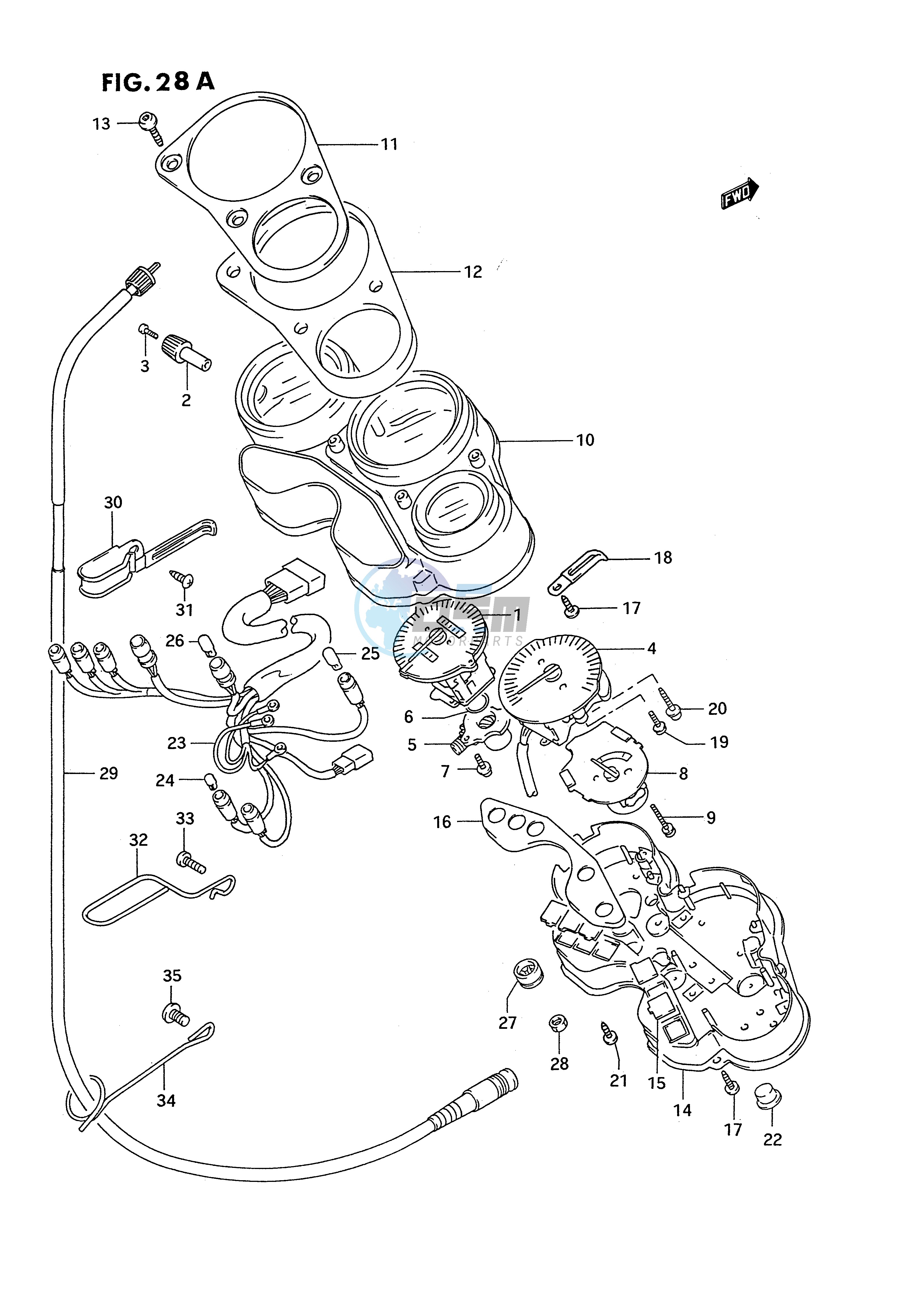 SPEEDOMETER (MODEL R S)